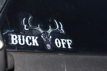 Load image into Gallery viewer, Buck Off Clear Die Cut Sticker
